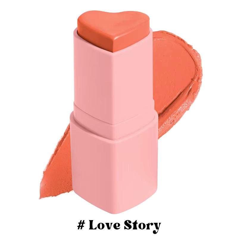 Heart Shape Creamy Blush Stick