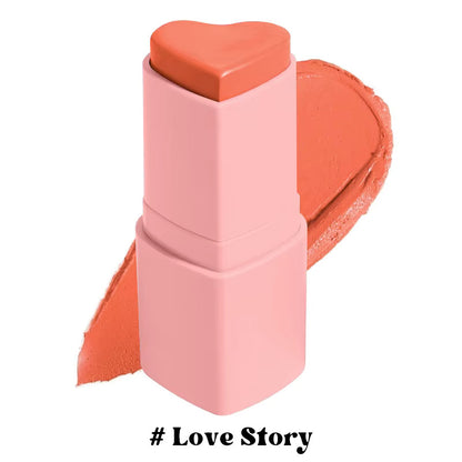 Heart Shape Creamy Blush Stick